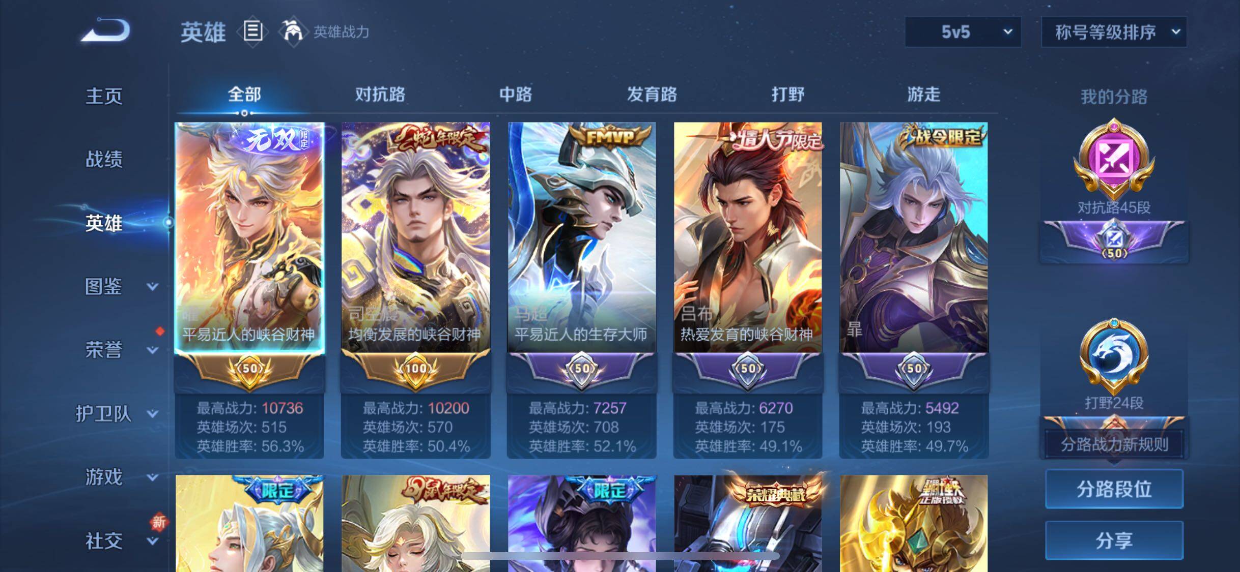 WZCMW3383380王者荣耀账号详情图3