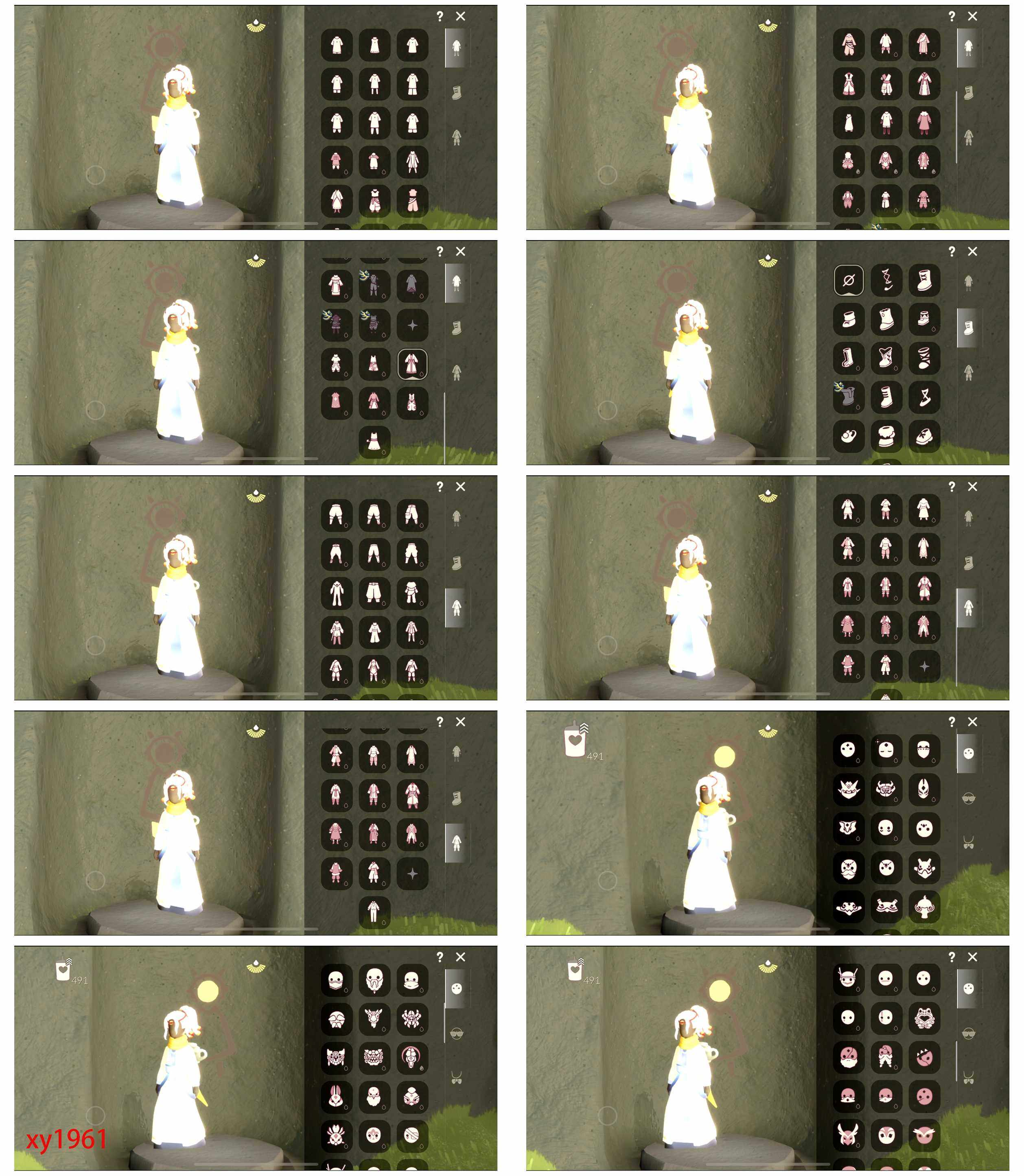 光遇账号iOS官服狗头透明蝶翼妮妮长裙欧若拉之翼透明蝶翼献瑞折扇周年抱枕绊爱欧若拉之声
资源：蜡烛491    爱心53    红烛10   11翼
已毕业地图：全图毕业
毕业季节： 圣岛季  预言季 梦想季  集结