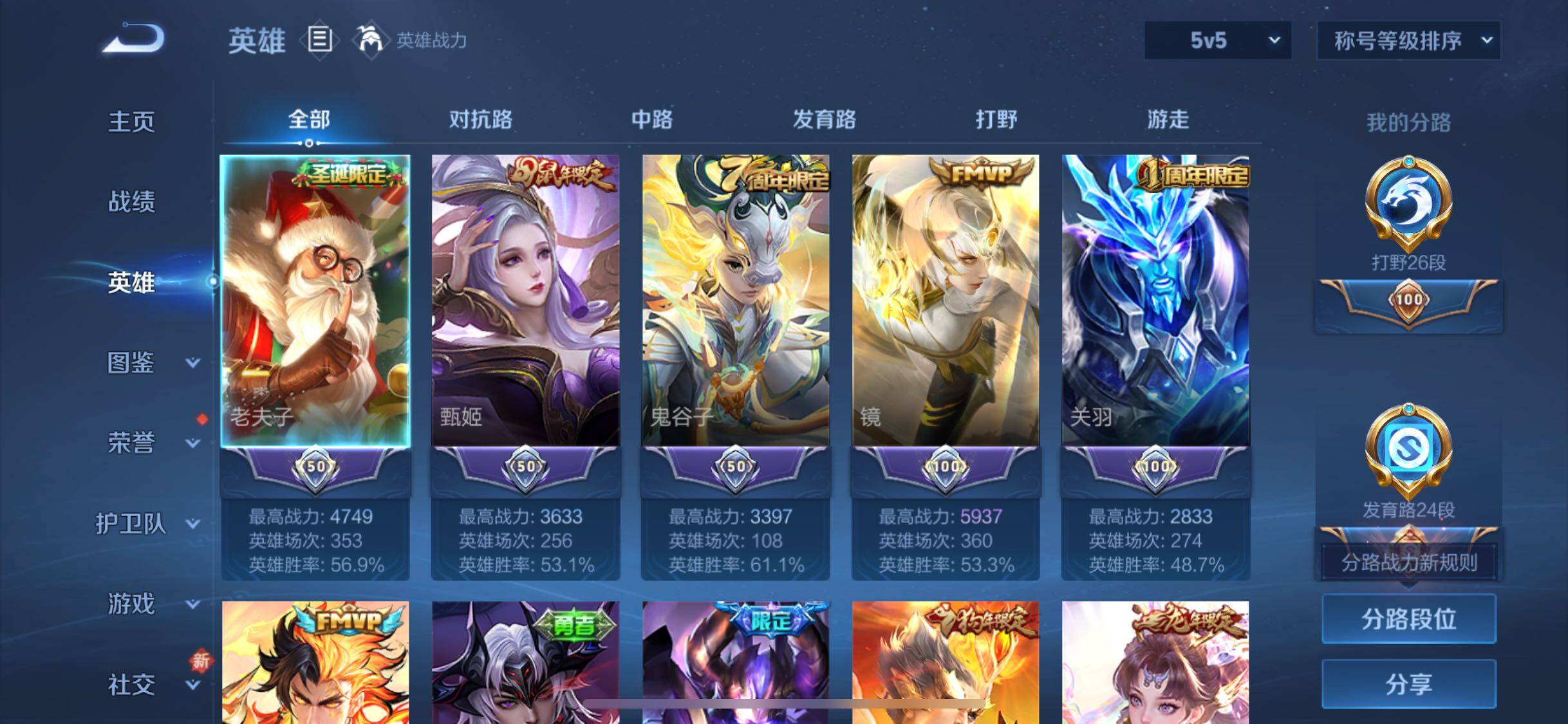 WZCMW3383410王者荣耀账号详情图3