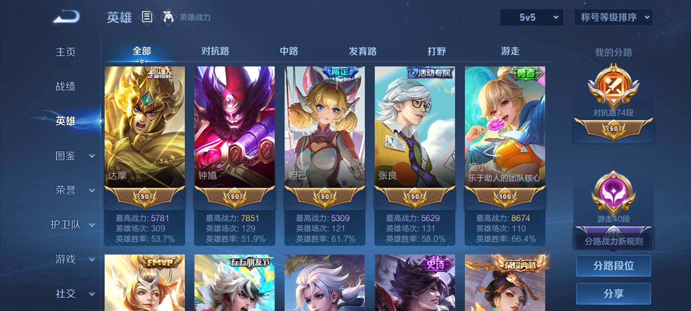 WZCMW3380660王者荣耀账号详情图5