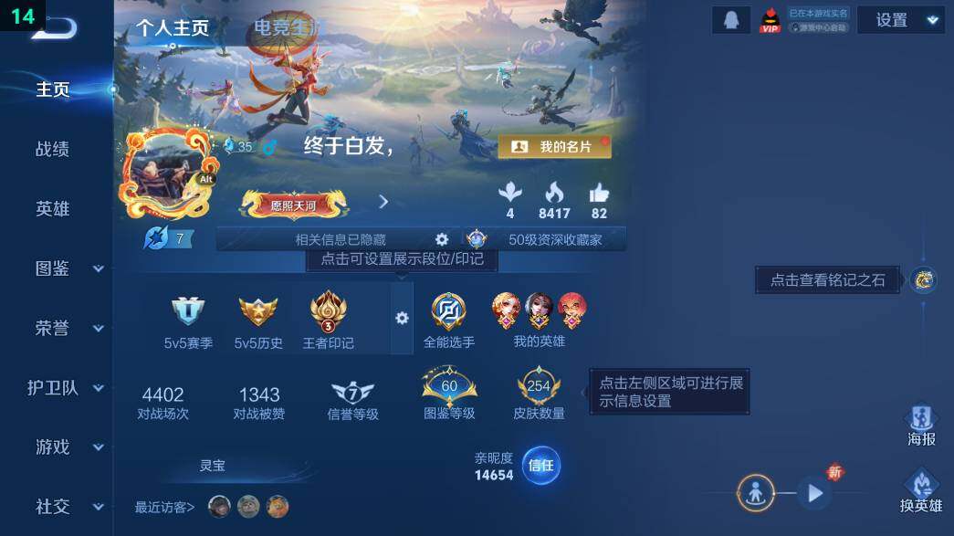 WZ0349497王者荣耀账号详情图6