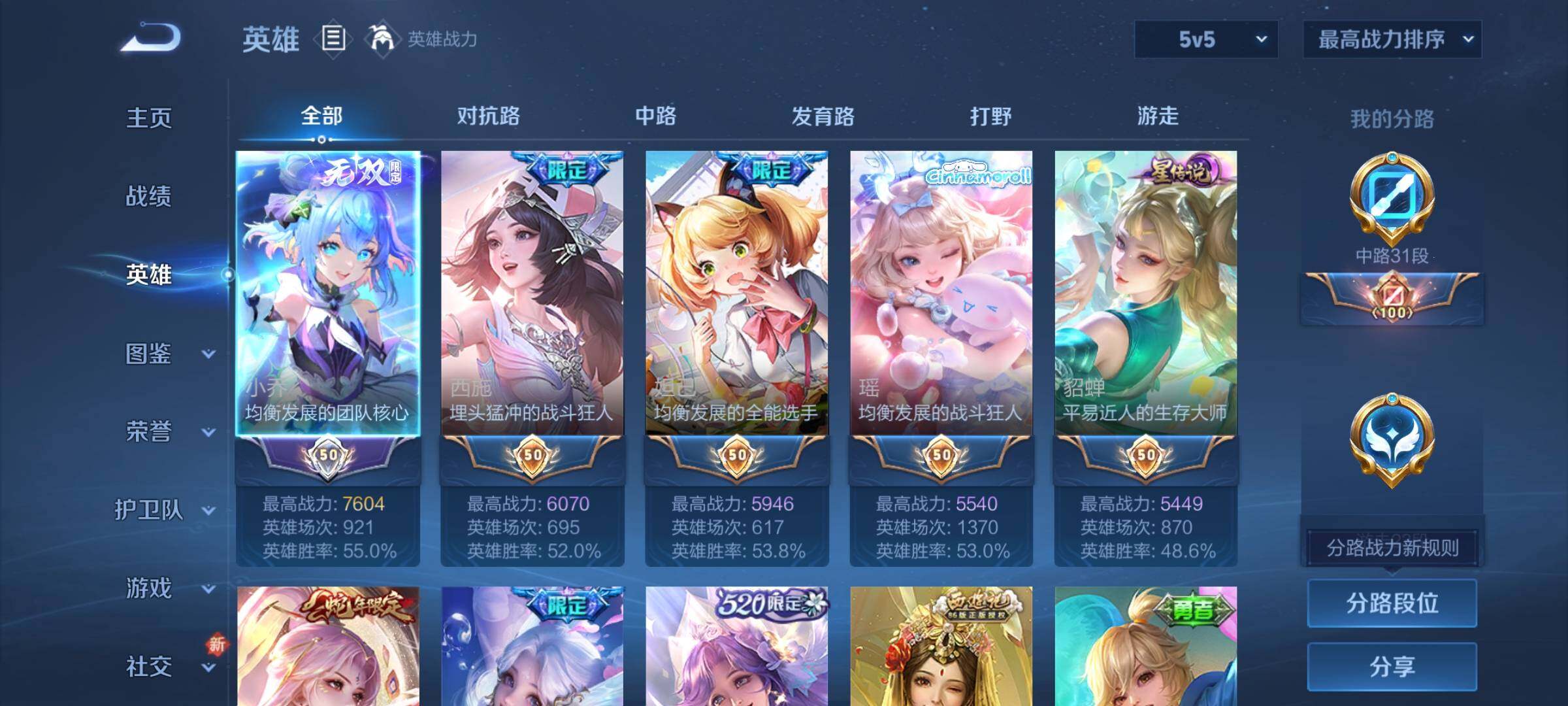 WZCMY3383133王者荣耀账号详情图3