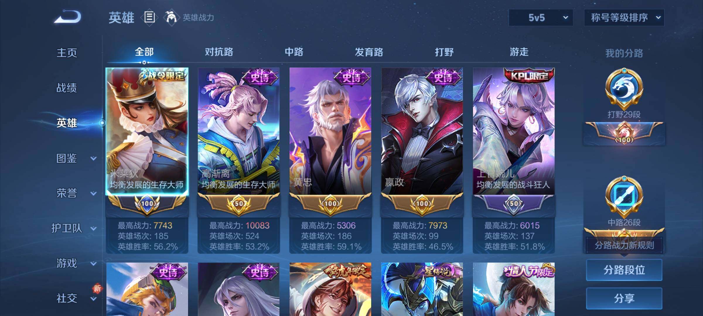 WZCMY3382991王者荣耀账号详情图3