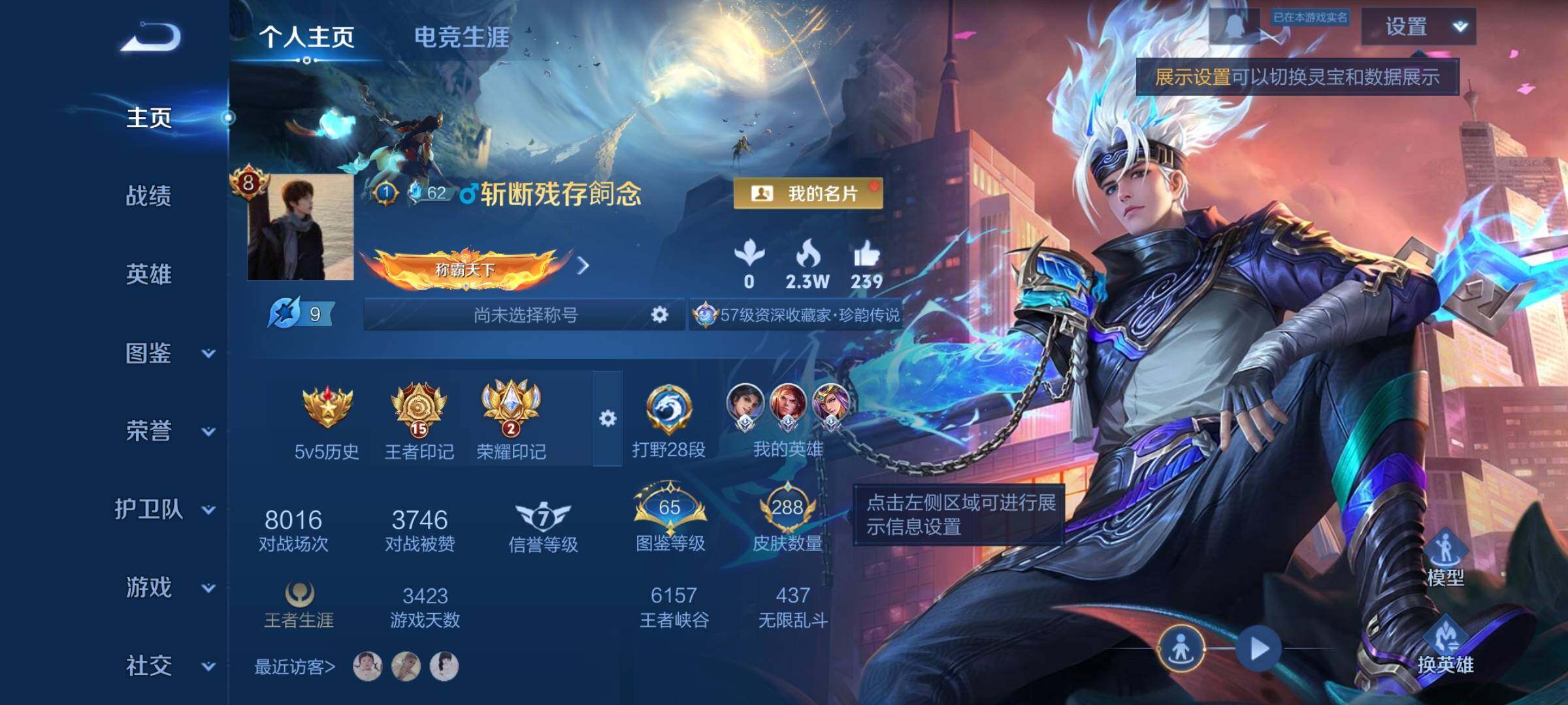 WZCMW3384188王者荣耀账号详情图2