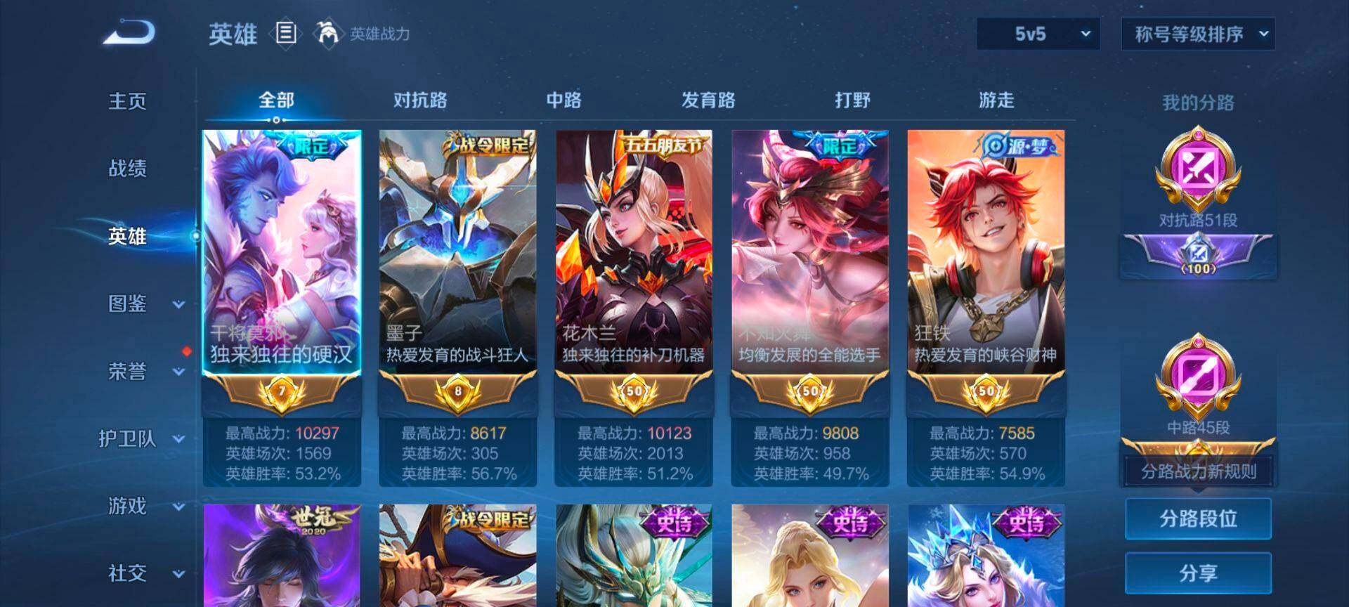 WZQM3383347王者荣耀账号详情图6