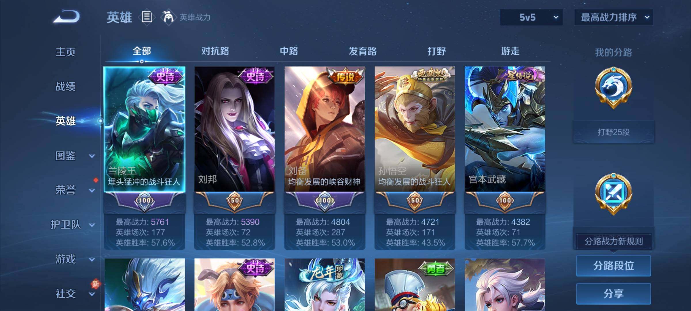 WZCMY3383028王者荣耀账号详情图3