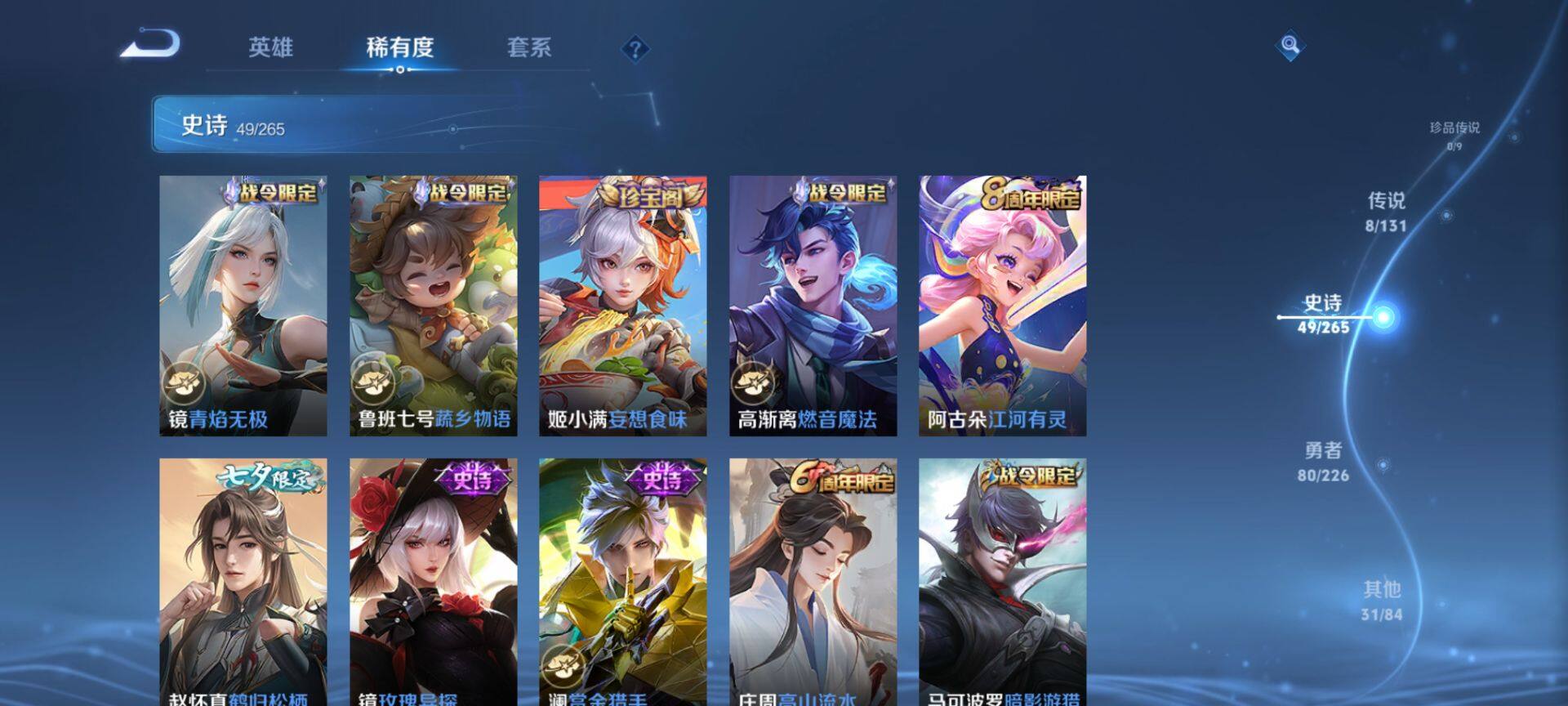 WZQM3383395王者荣耀账号详情图9