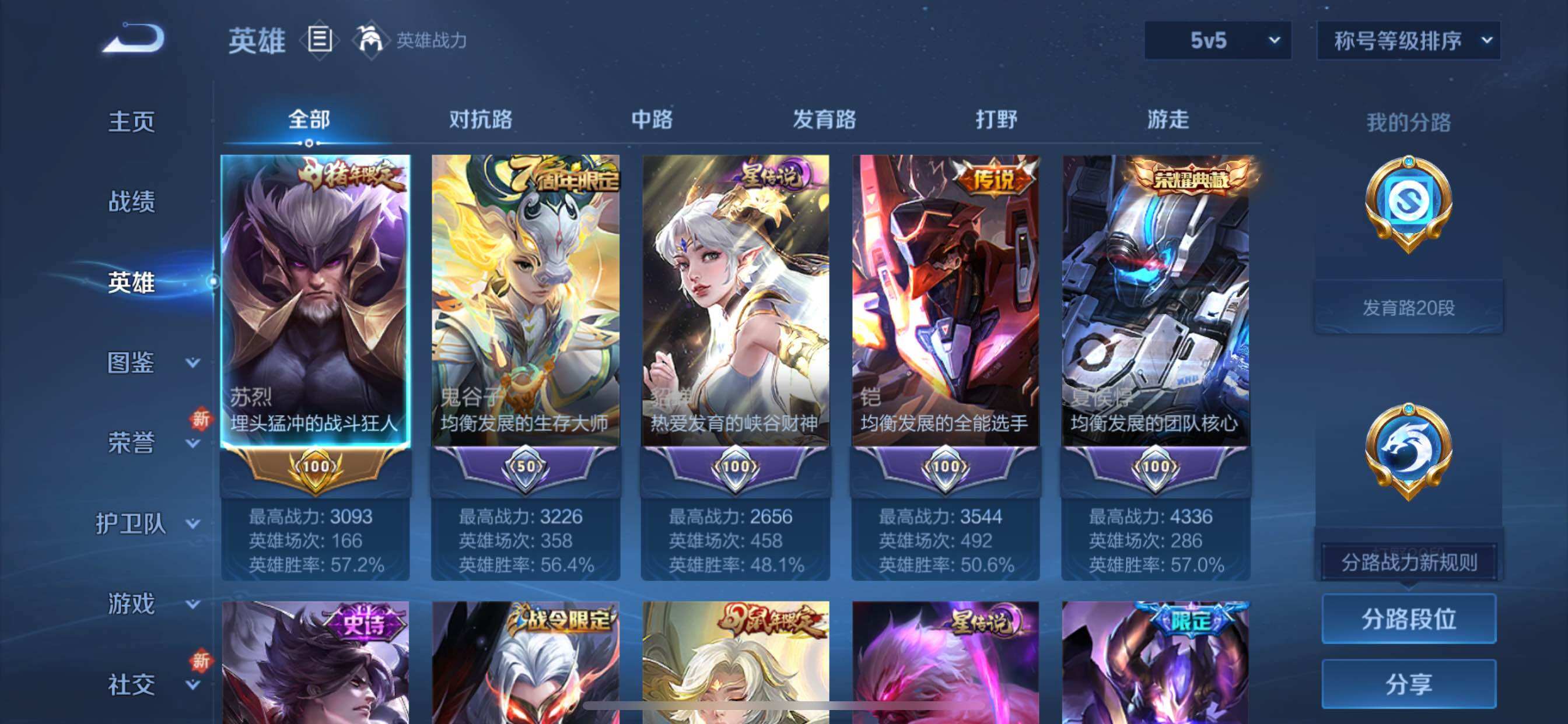 WZCMY3382989王者荣耀账号详情图3