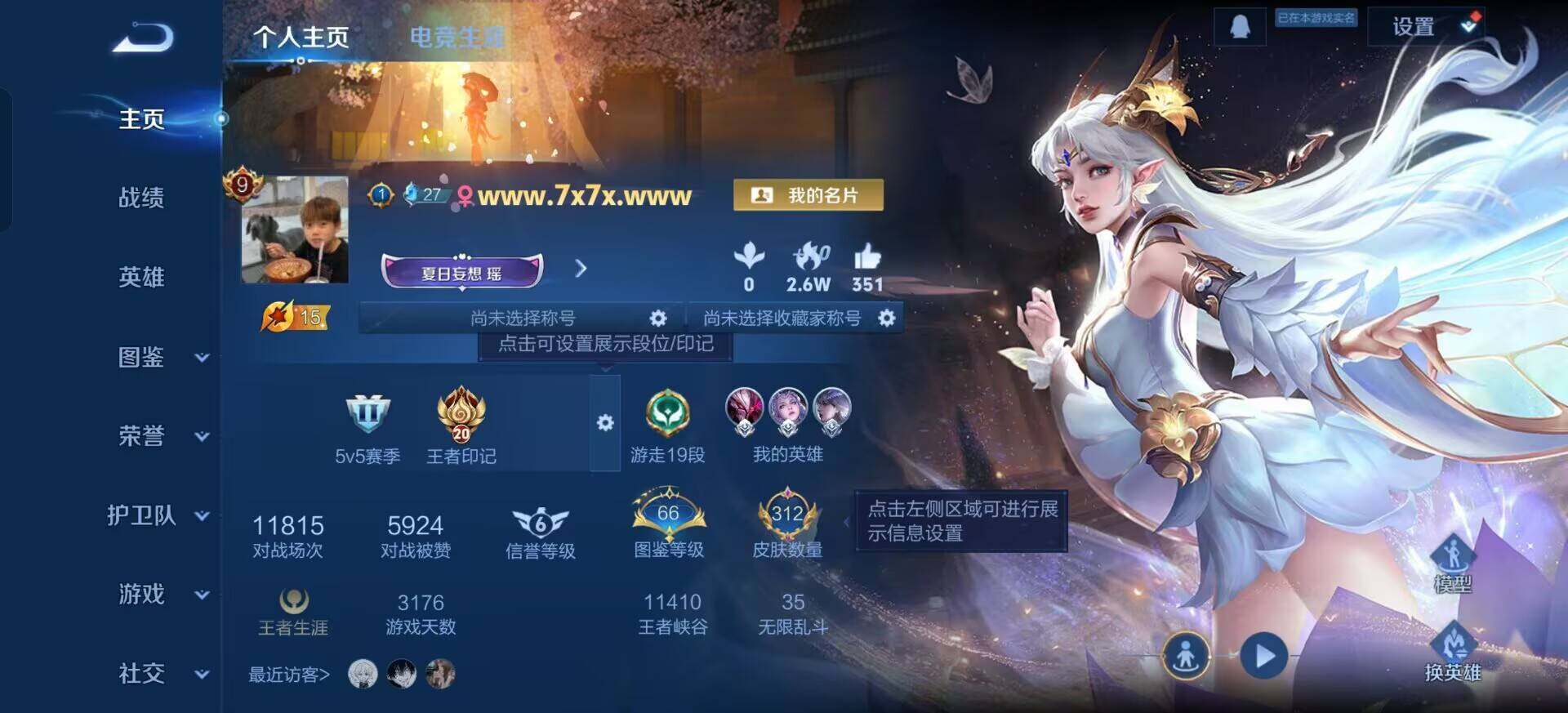 WZQM3384538王者荣耀账号详情图3