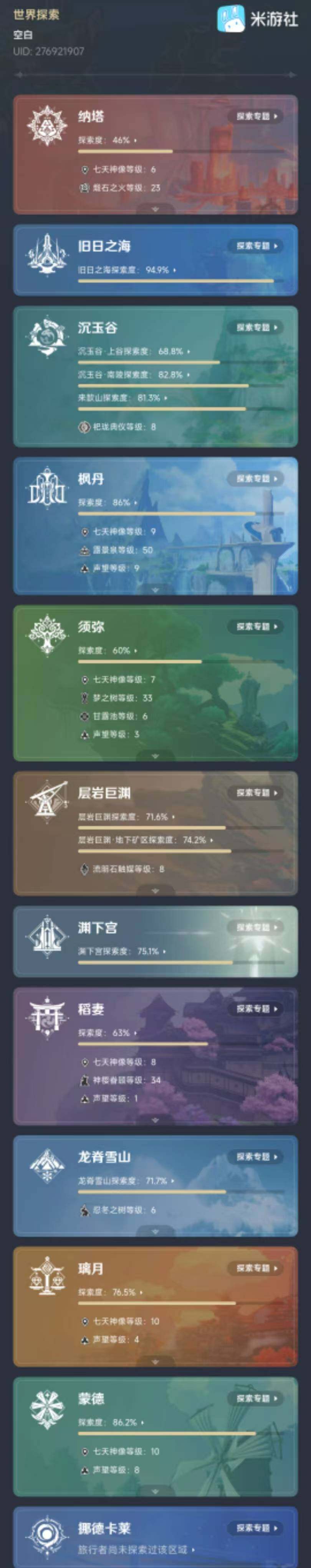 YSEY315180原神账号详情图4