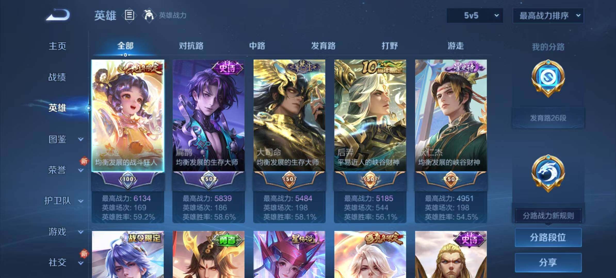 WZLX3382161王者荣耀账号详情图3