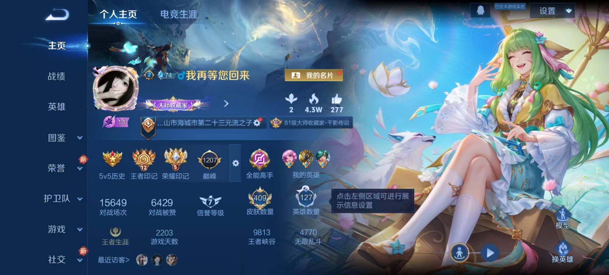 WZLX3382179王者荣耀账号详情图2 WZLX3382179王者荣耀账号详情图2