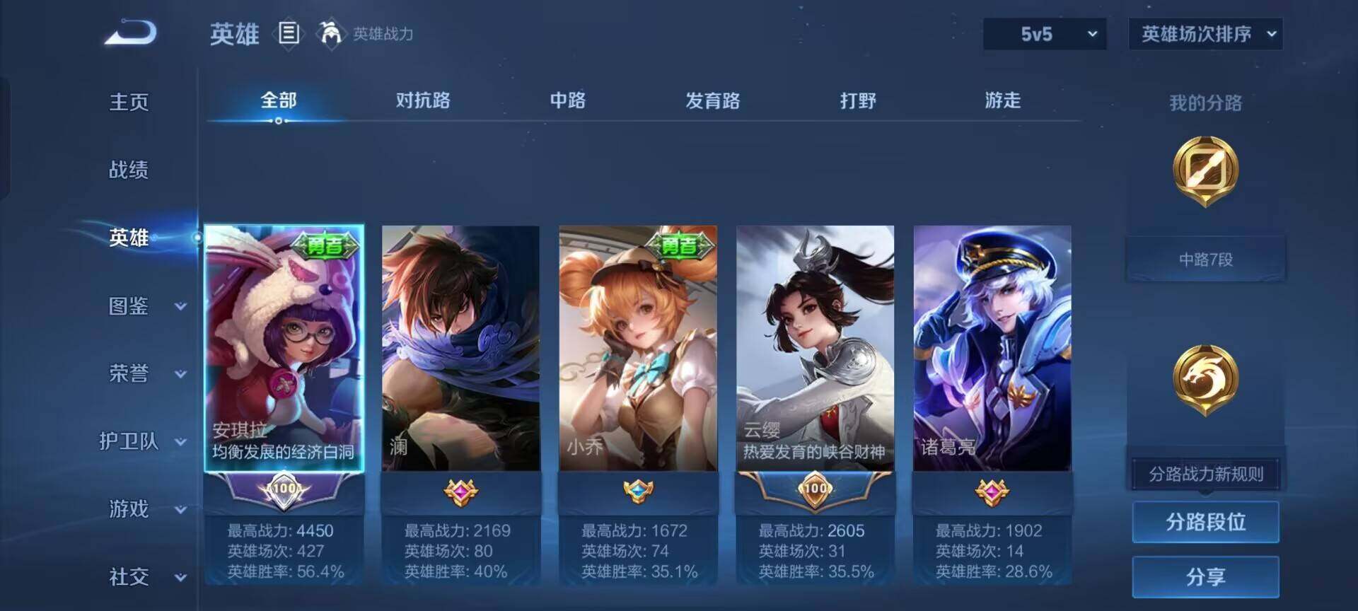 WZEY3383046王者荣耀账号详情图5