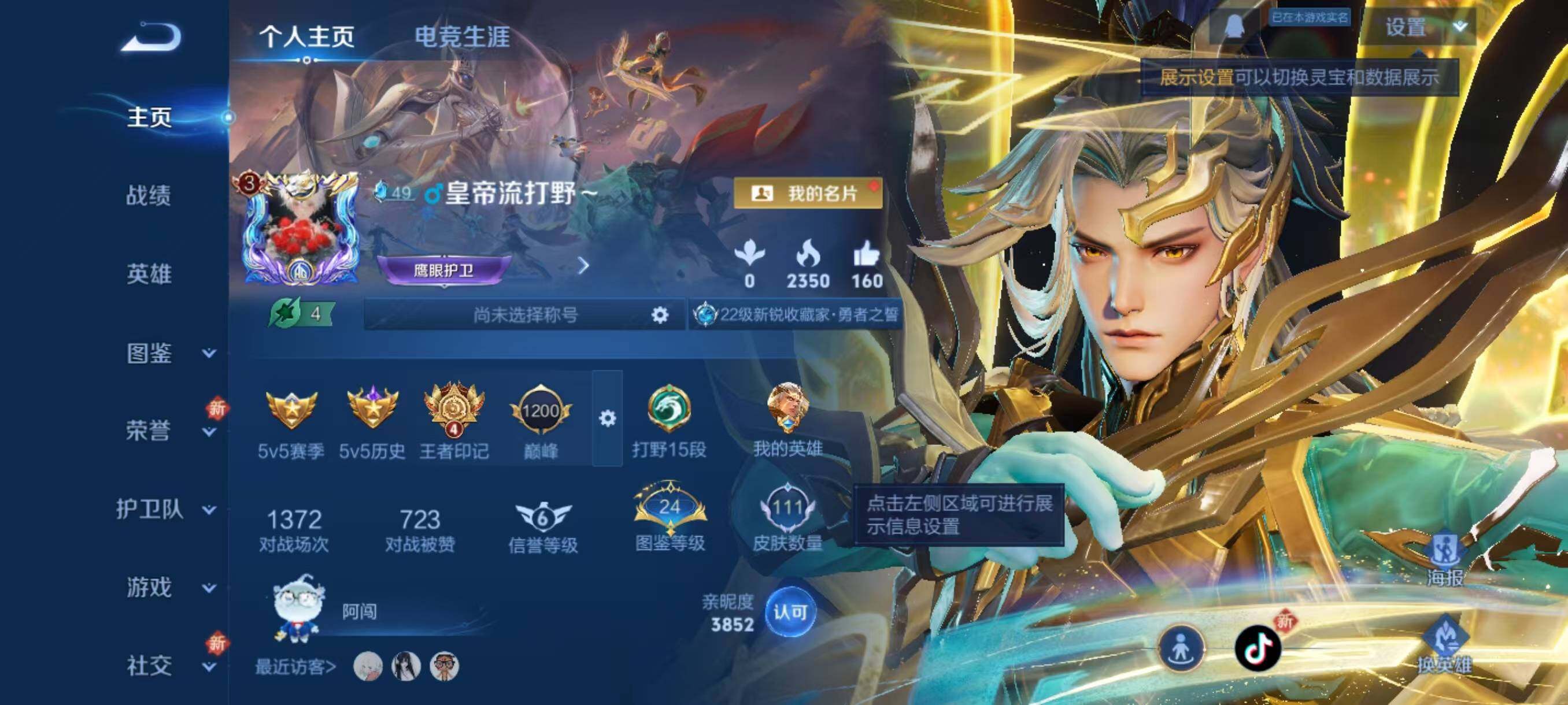 WZLX3382227王者荣耀账号详情图2