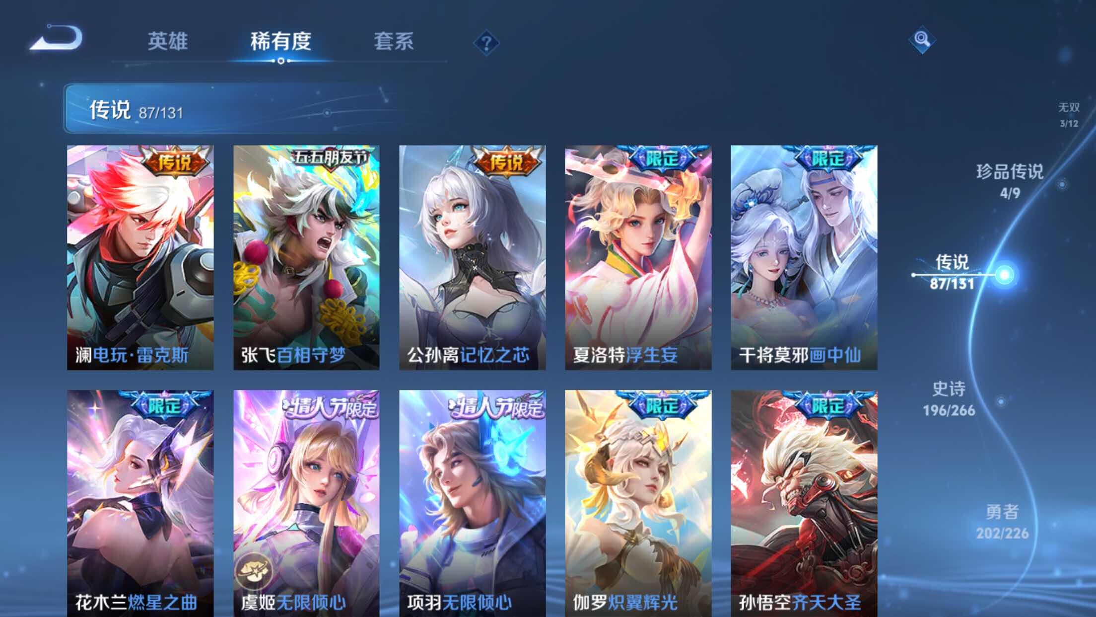 WZXS3383522王者荣耀账号详情图12