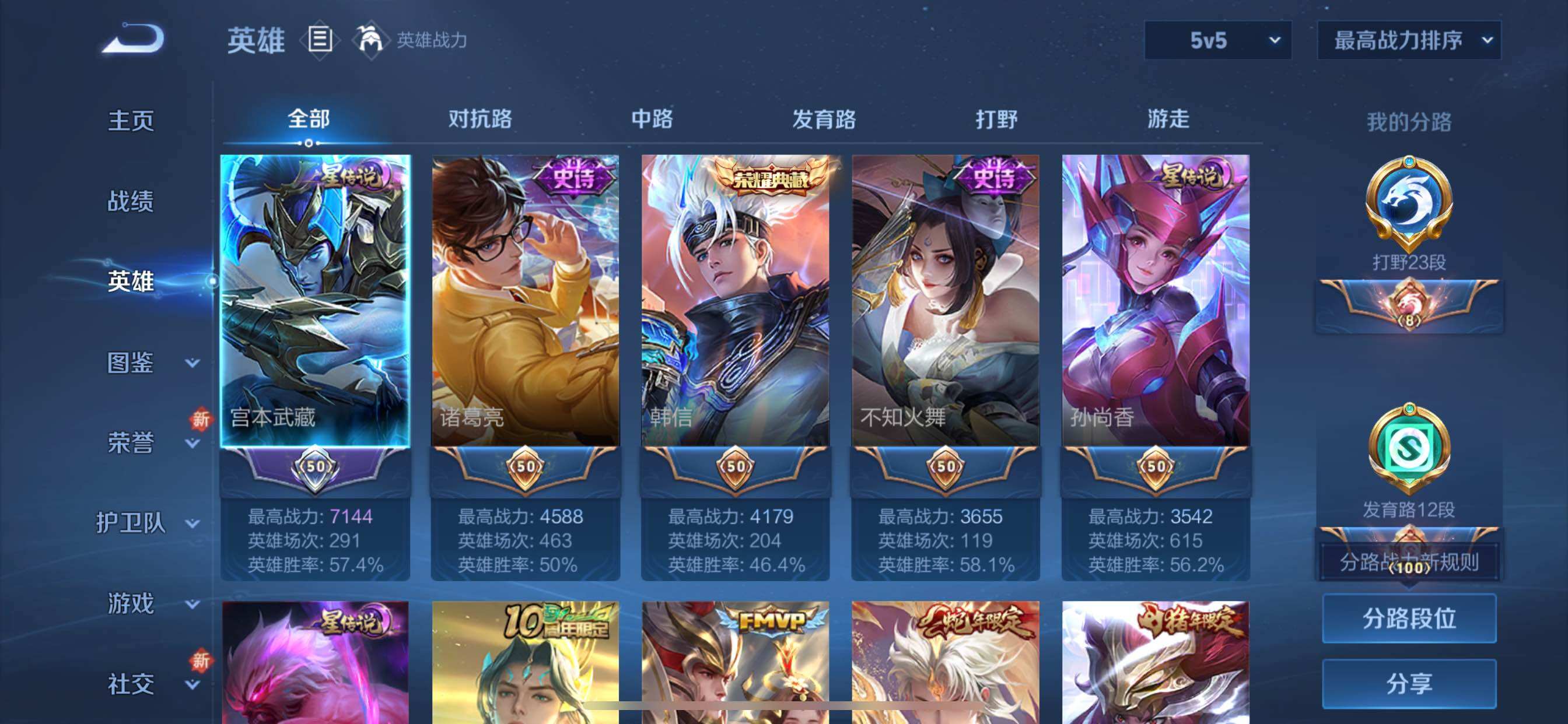 WZCMY3384400王者荣耀账号详情图3