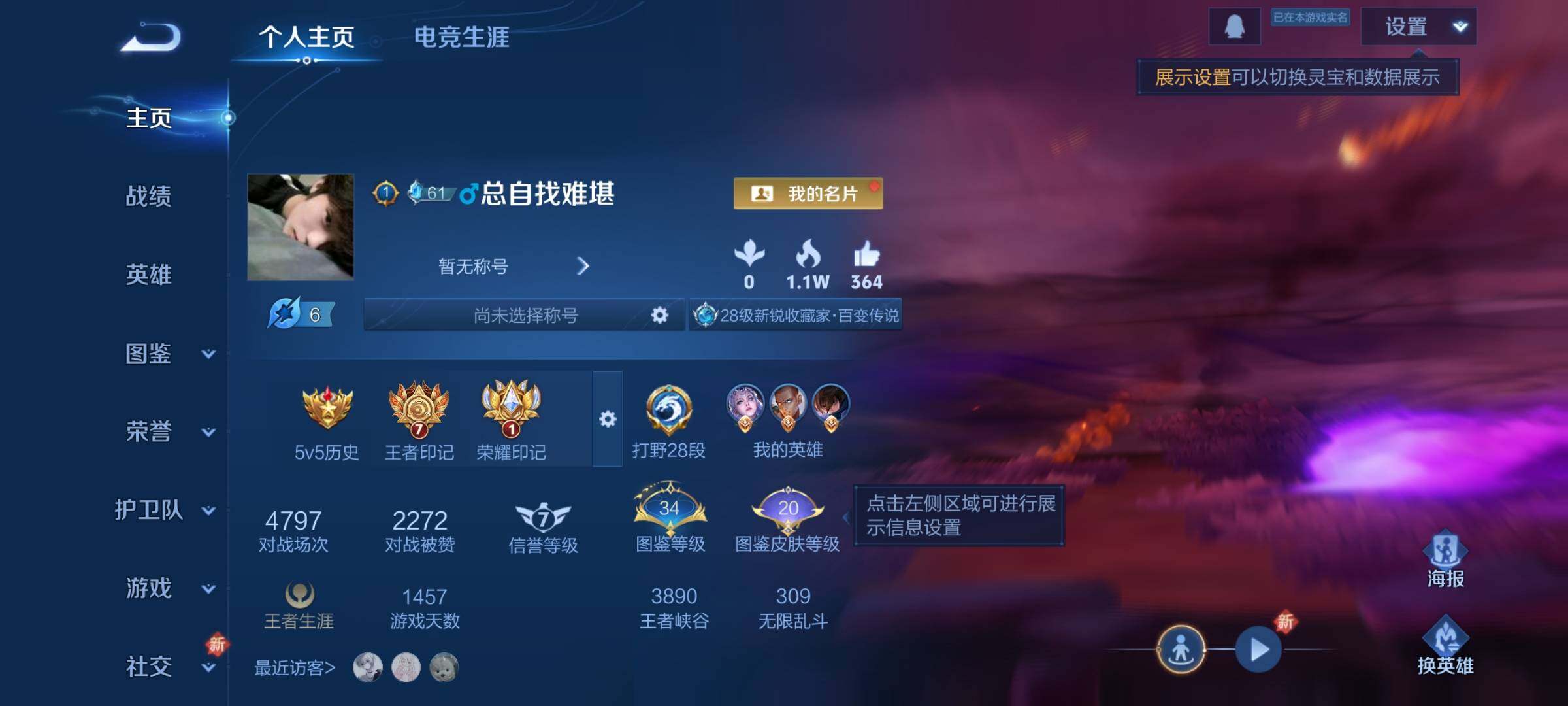 WZCMY3384431王者荣耀账号详情图2