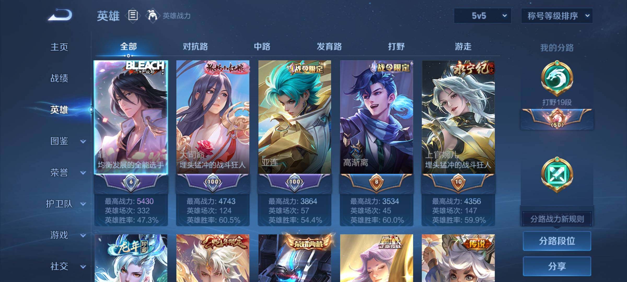 WZCMW3384646王者荣耀账号详情图3