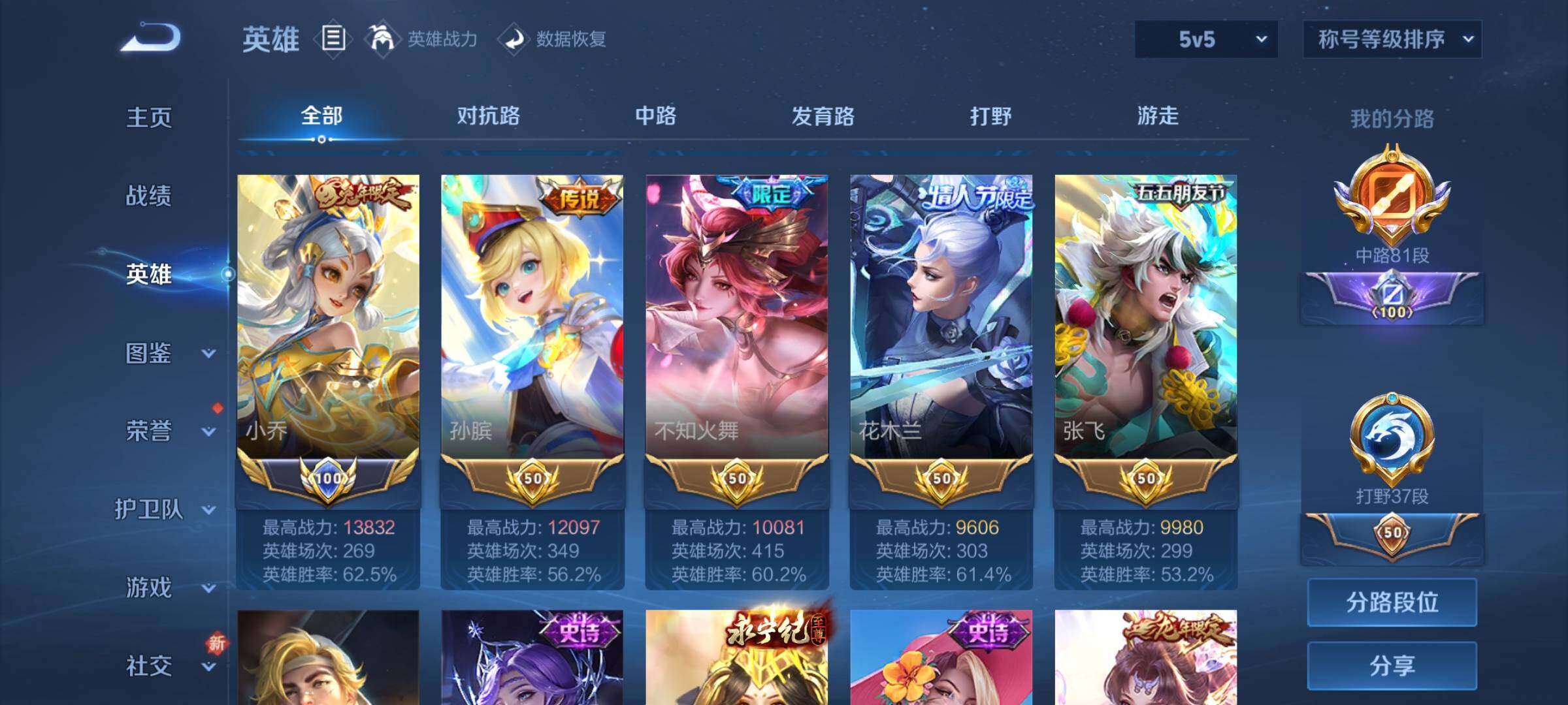 WZCMY3389052王者荣耀账号详情图4