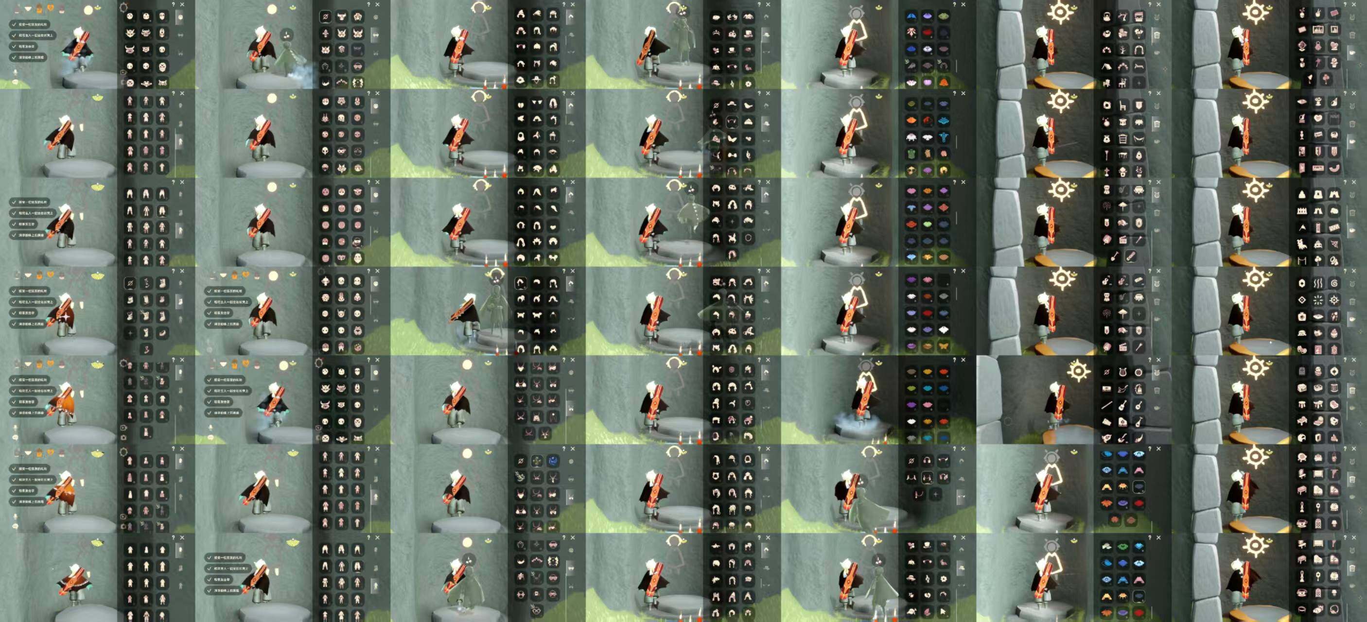 光遇账号华为渠道服HT0665 华为 【毕业图】晨岛，云野，雨林，霞谷，暮土，禁阁 【毕业季】二重奏季，青鸟季 【蜡烛】109 【爱心】6 【稀有礼包】巫师帽，蓝色音乐会，蝙蝠斗，南瓜头 【毕业物品】白色高脚钢琴，蓝