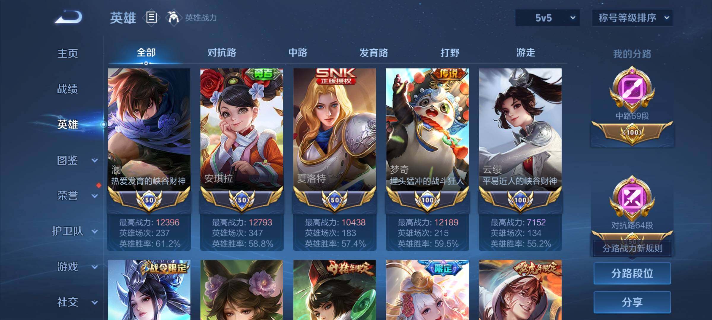 WZCMW3383813王者荣耀账号详情图4