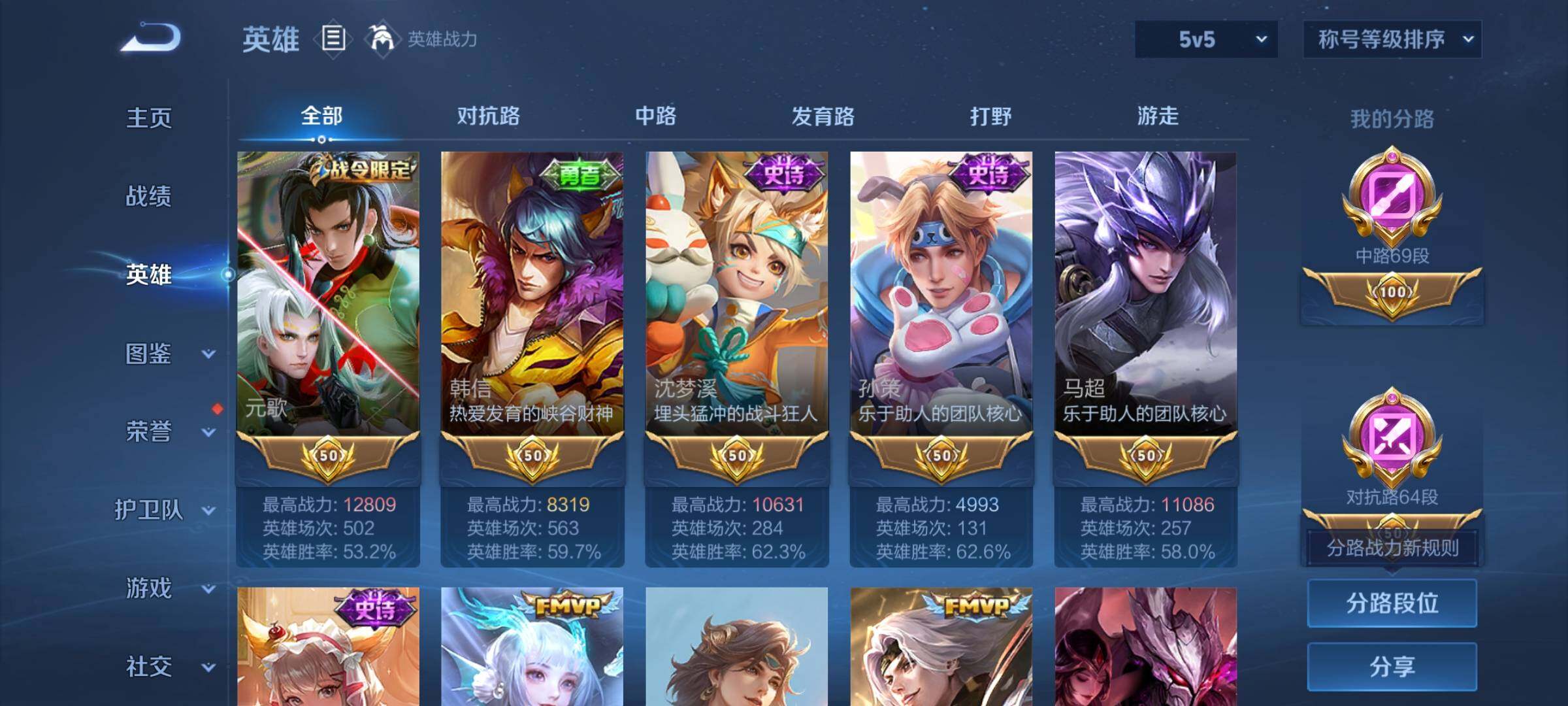 WZCMW3383813王者荣耀账号详情图6