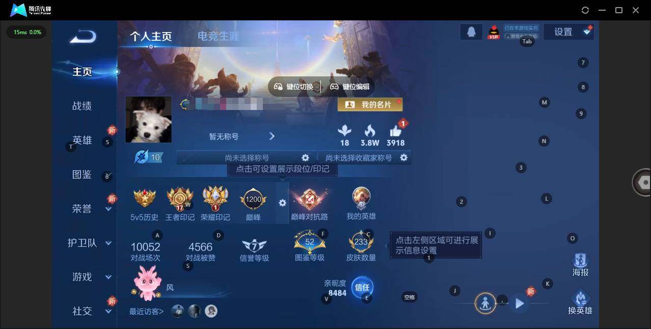 WZQM3393907王者荣耀账号详情图3