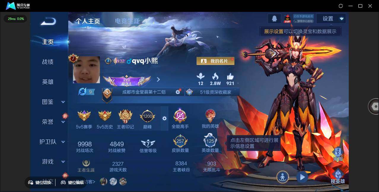 WZLX3387850王者荣耀账号详情图2