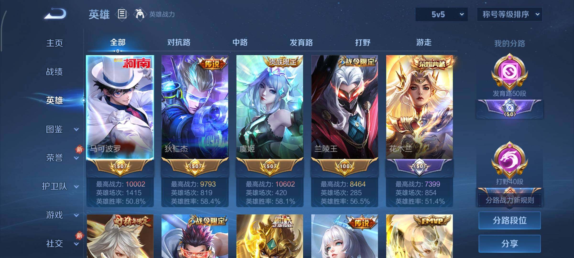 WZCMY3385989王者荣耀账号详情图3