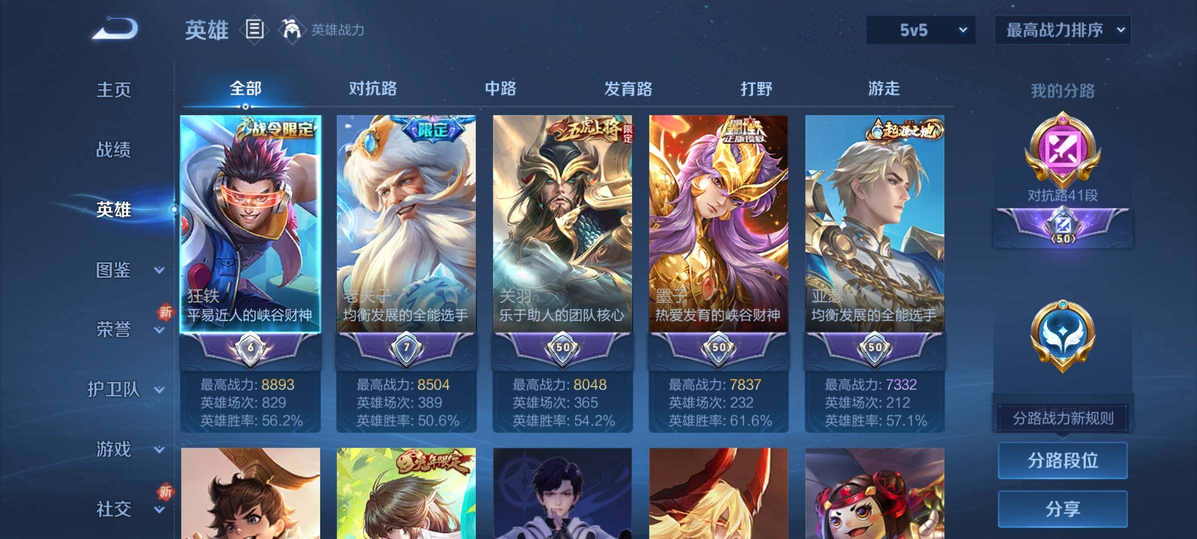 WZCMY3386001王者荣耀账号详情图3