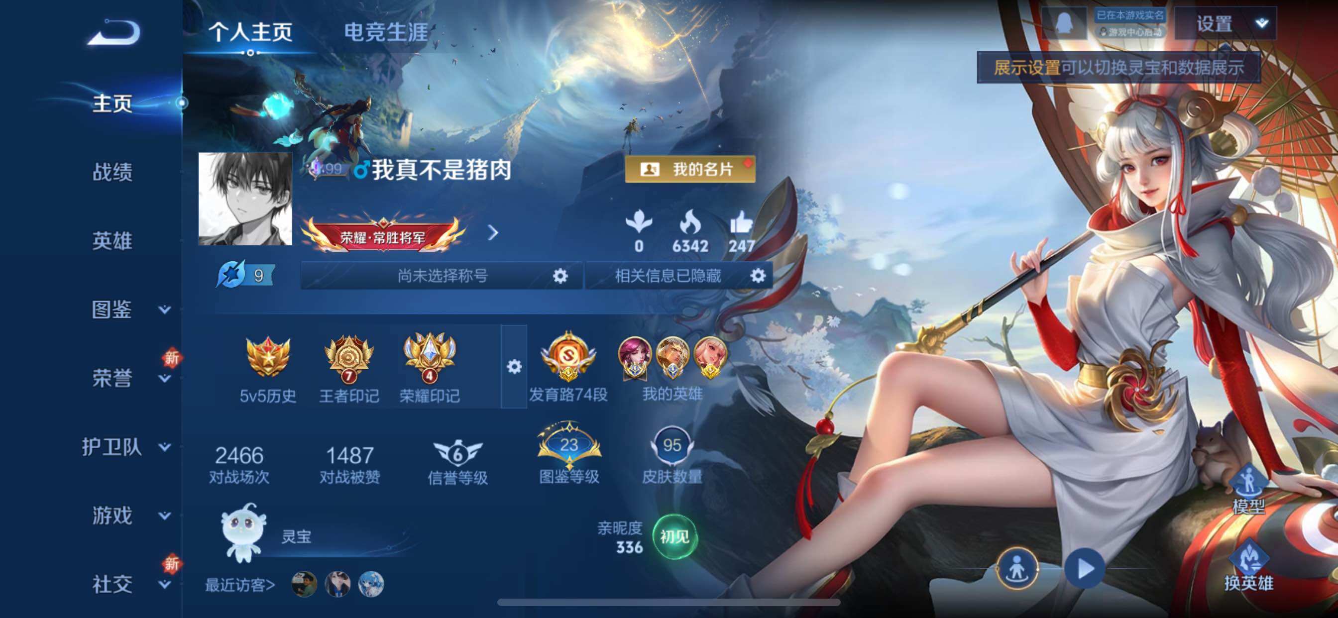 WZCMY3385966王者荣耀账号详情图2