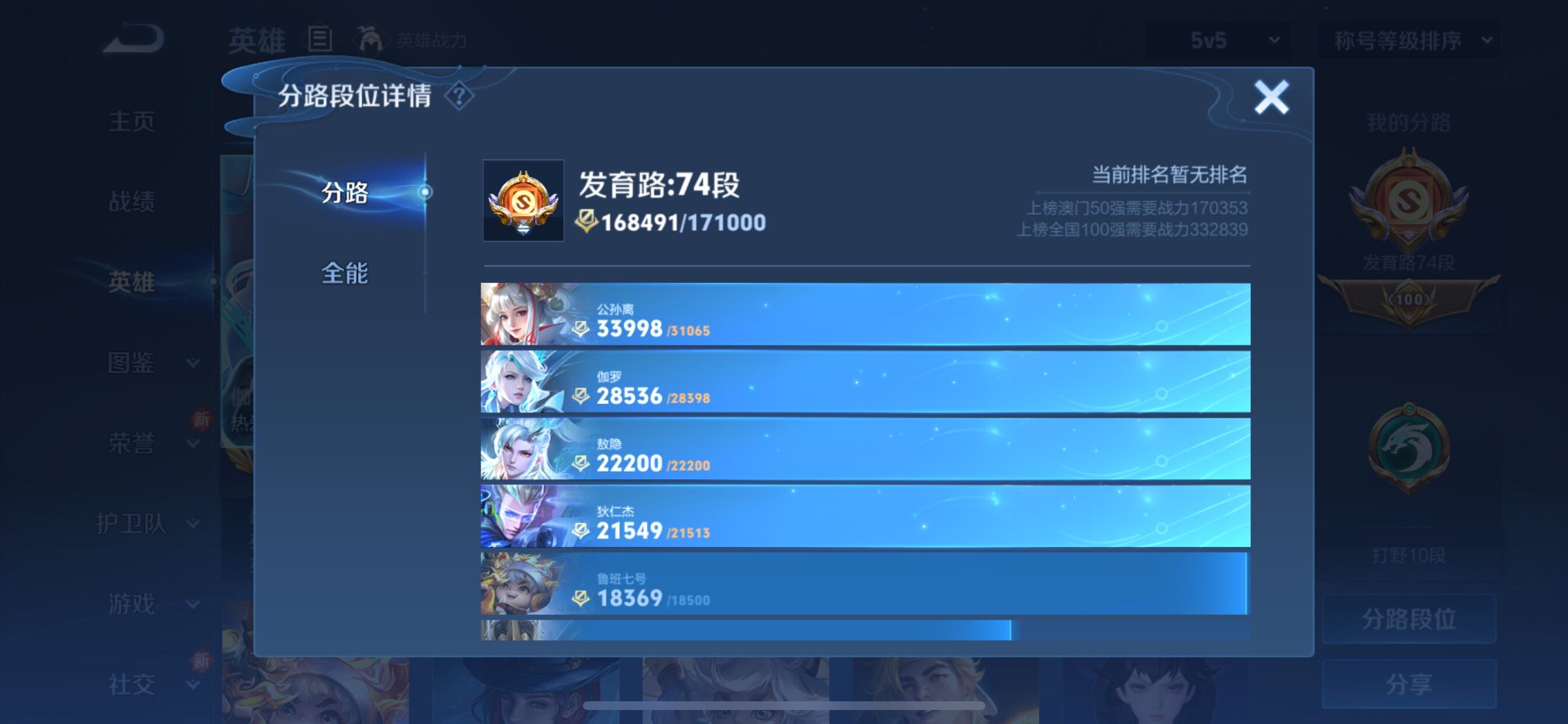 WZCMY3385966王者荣耀账号详情图6