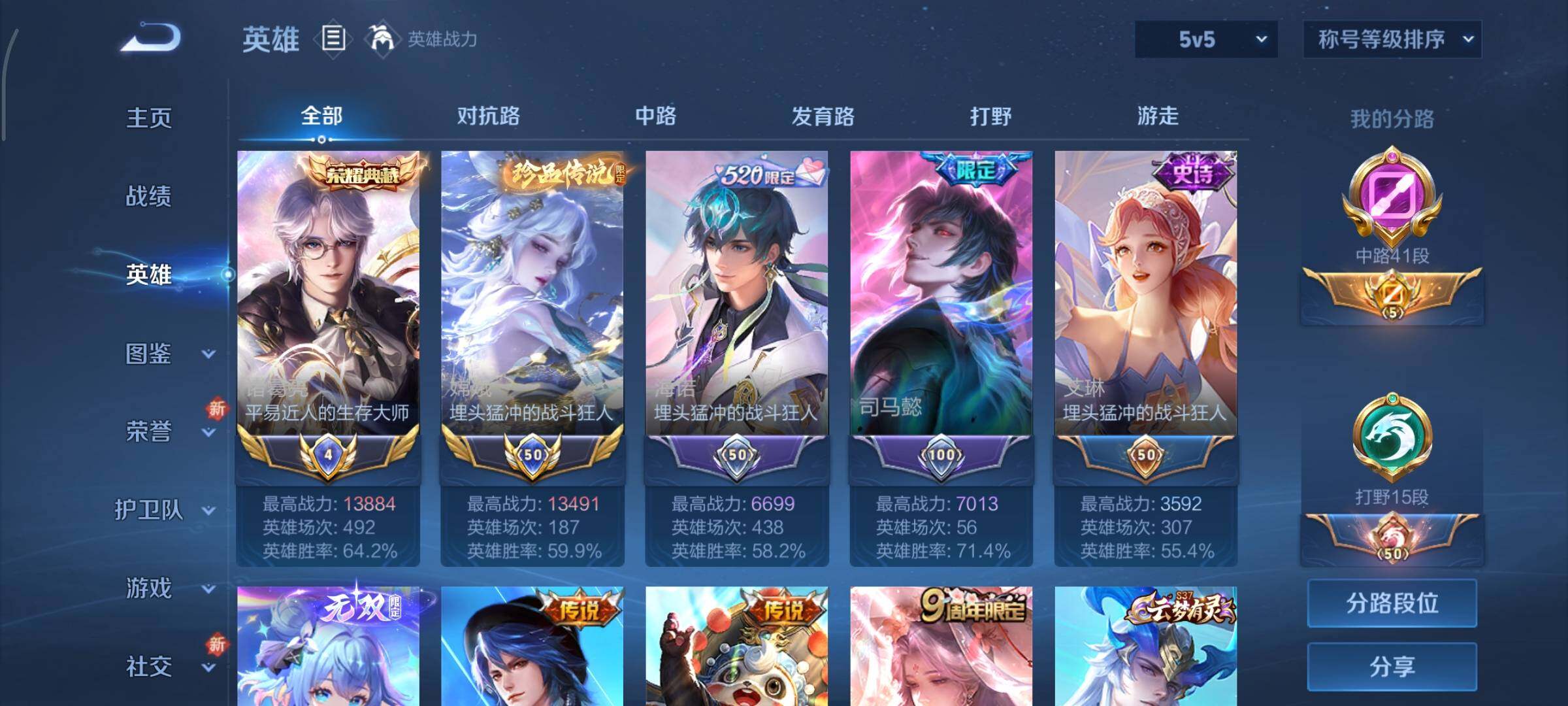 WZCMY3385963王者荣耀账号详情图6