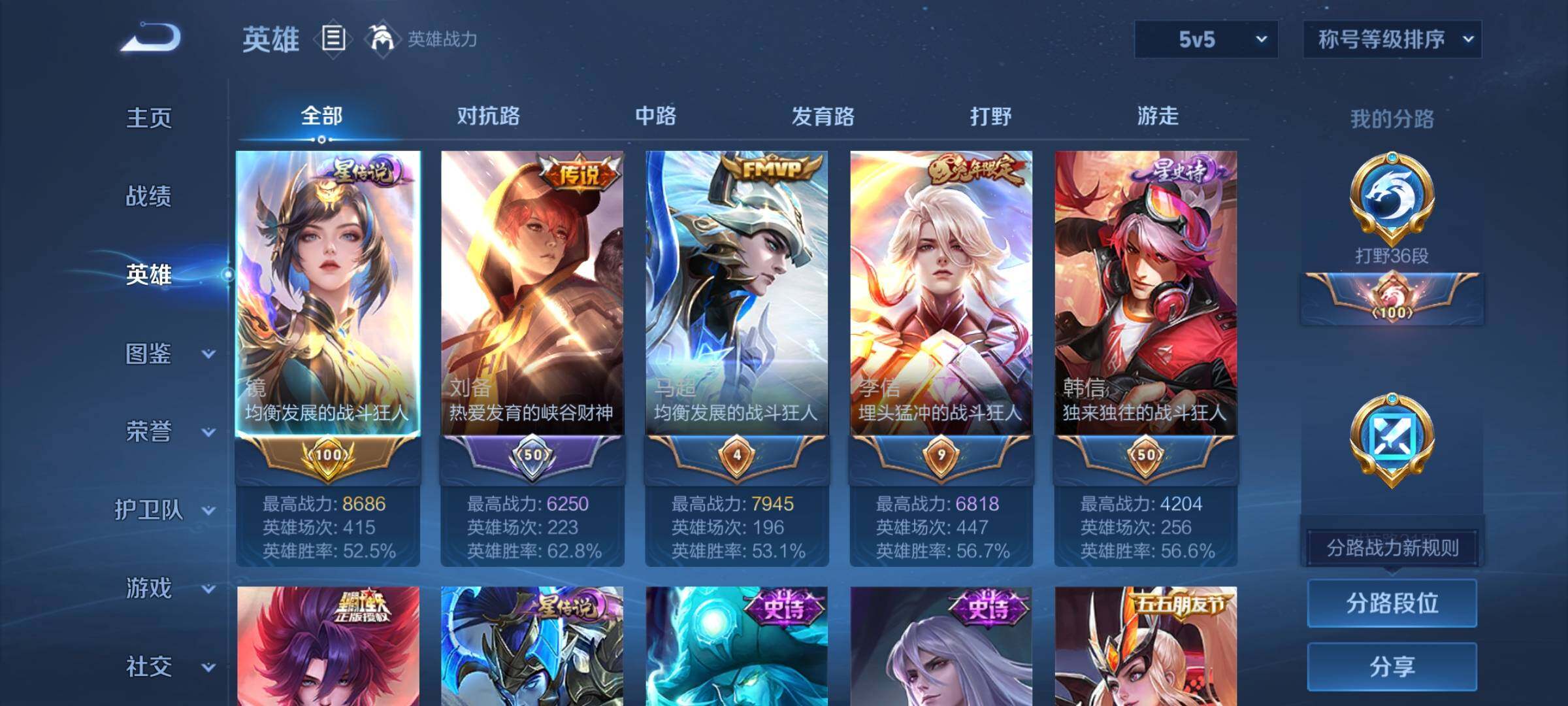 WZCMW3400451王者荣耀账号详情图3