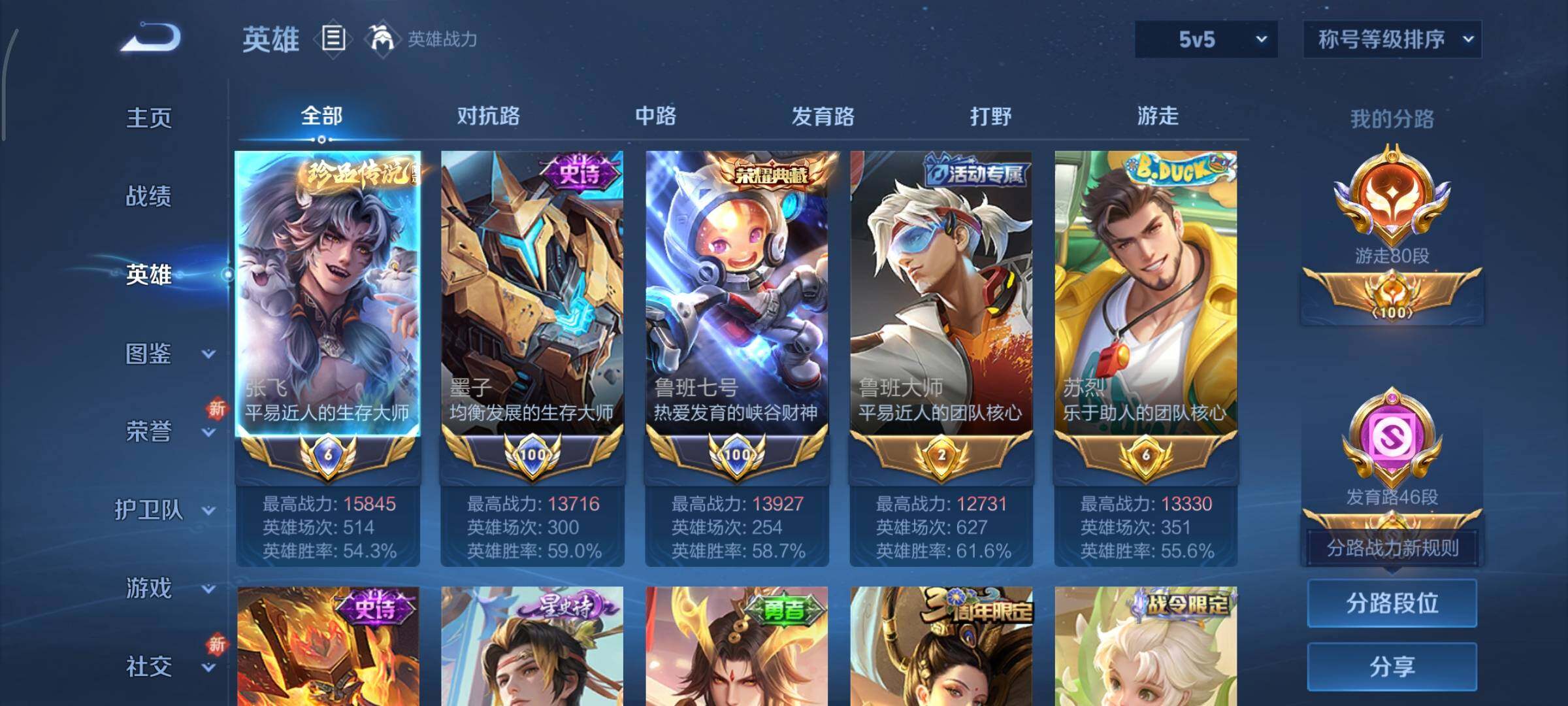 WZCMY3385965王者荣耀账号详情图5 WZCMY3385965王者荣耀账号详情图5