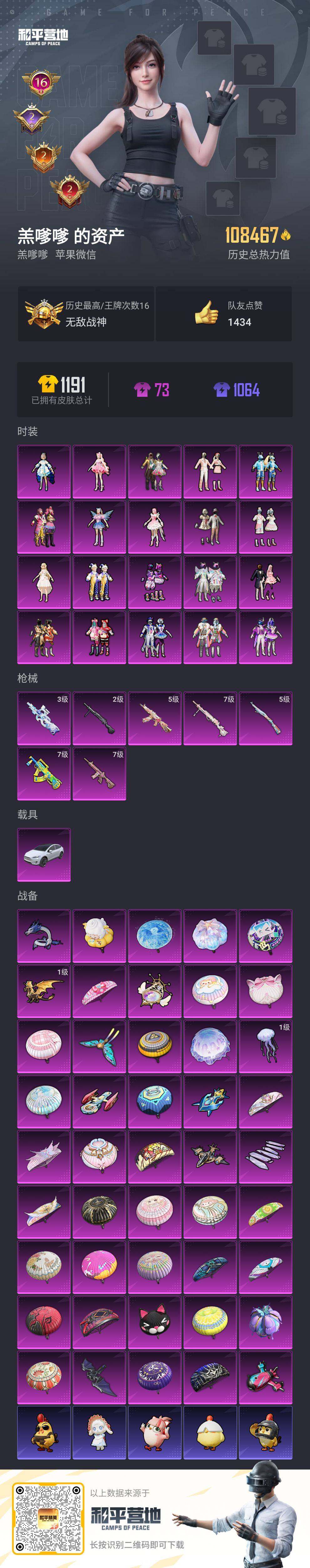 HPCMW3418384和平精英账号详情图3 HPCMW3418384和平精英账号详情图3