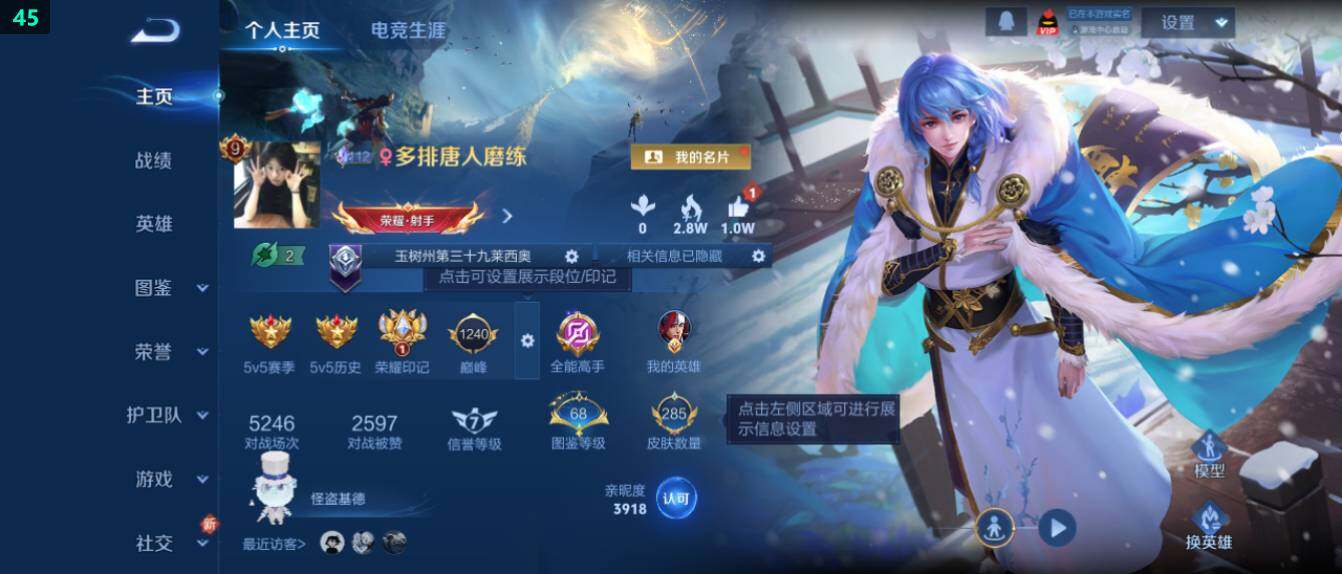 WZ0349543王者荣耀账号详情图8