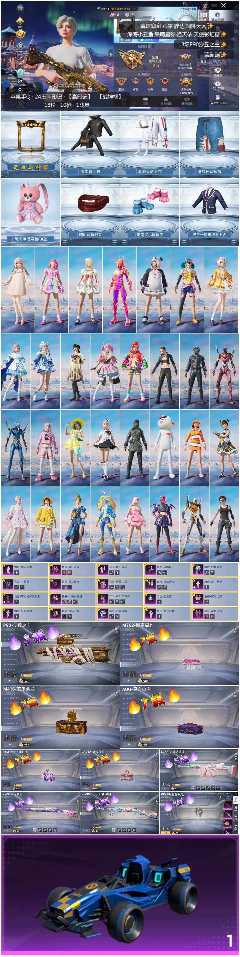 HPLX3398612和平精英账号详情图2 HPLX3398612和平精英账号详情图2