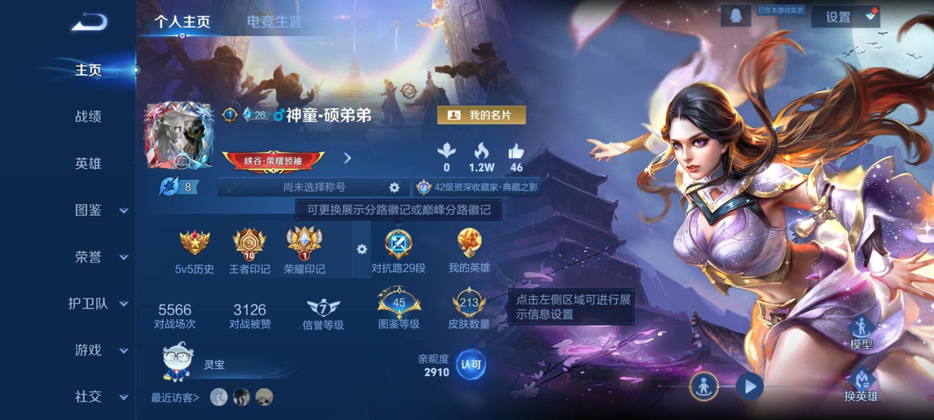 WZQM3384902王者荣耀账号详情图3 WZQM3384902王者荣耀账号详情图3