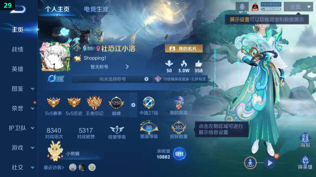 WZ0349547王者荣耀账号详情图9