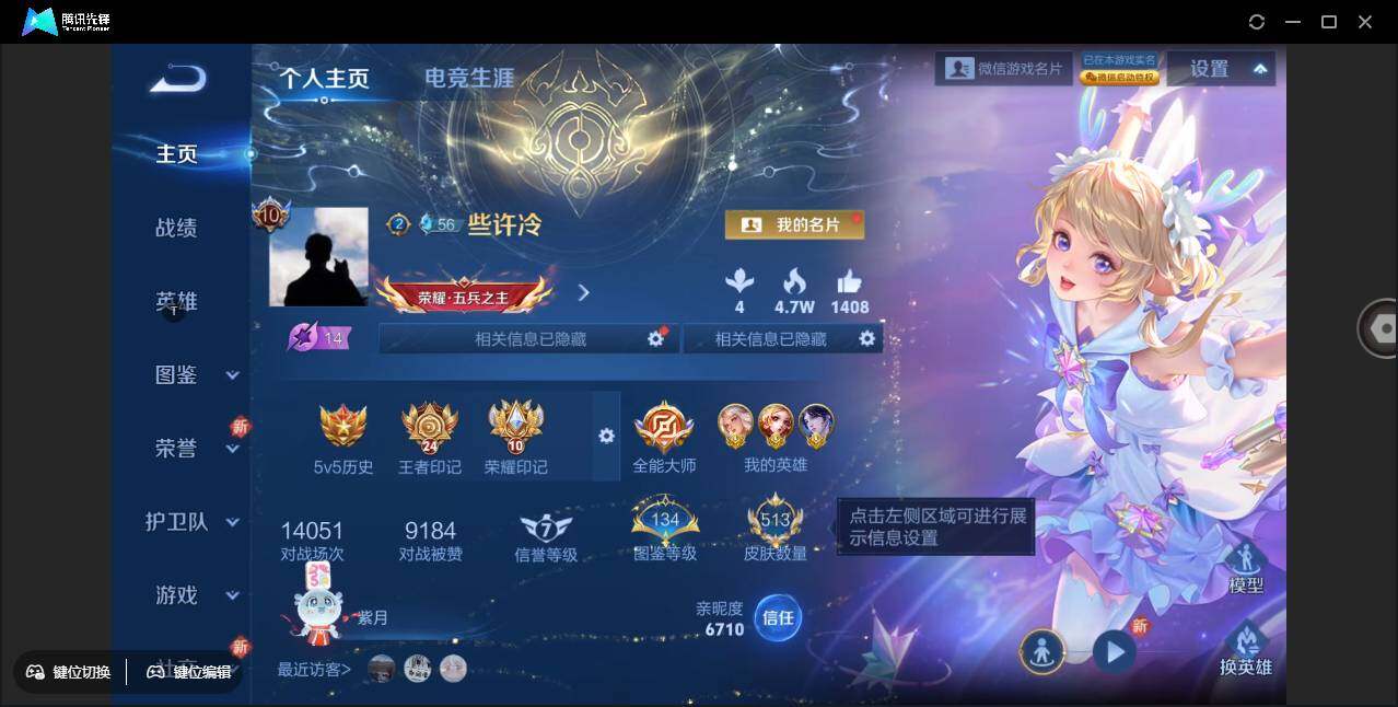 WZCMW3384975王者荣耀账号详情图2