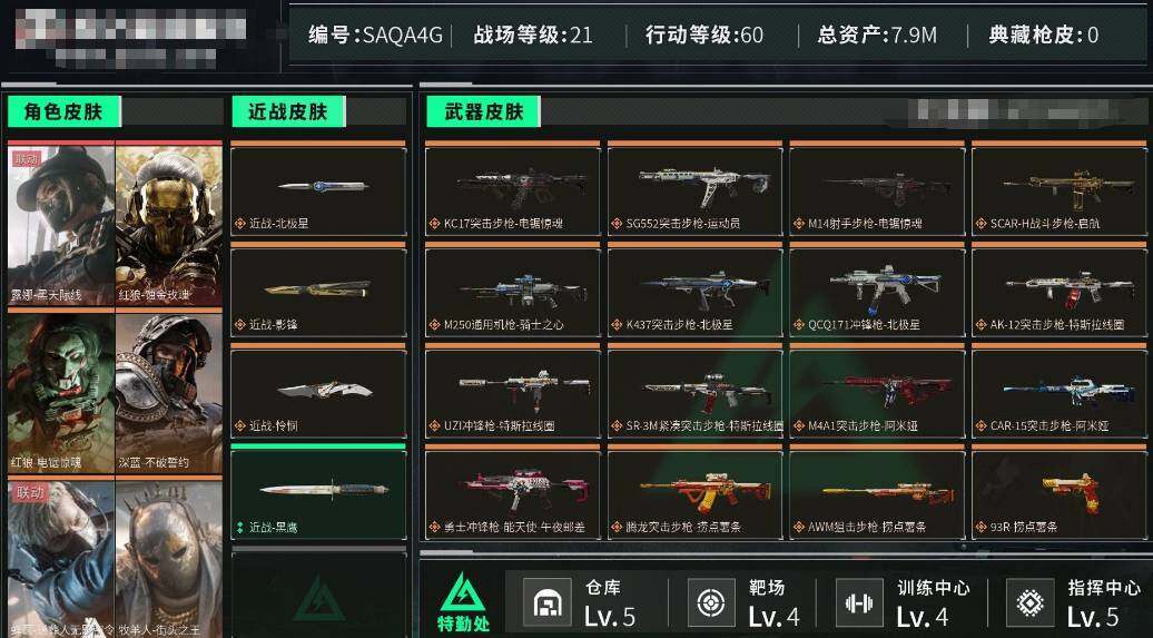 SJZQM440389三角洲行动账号详情图3