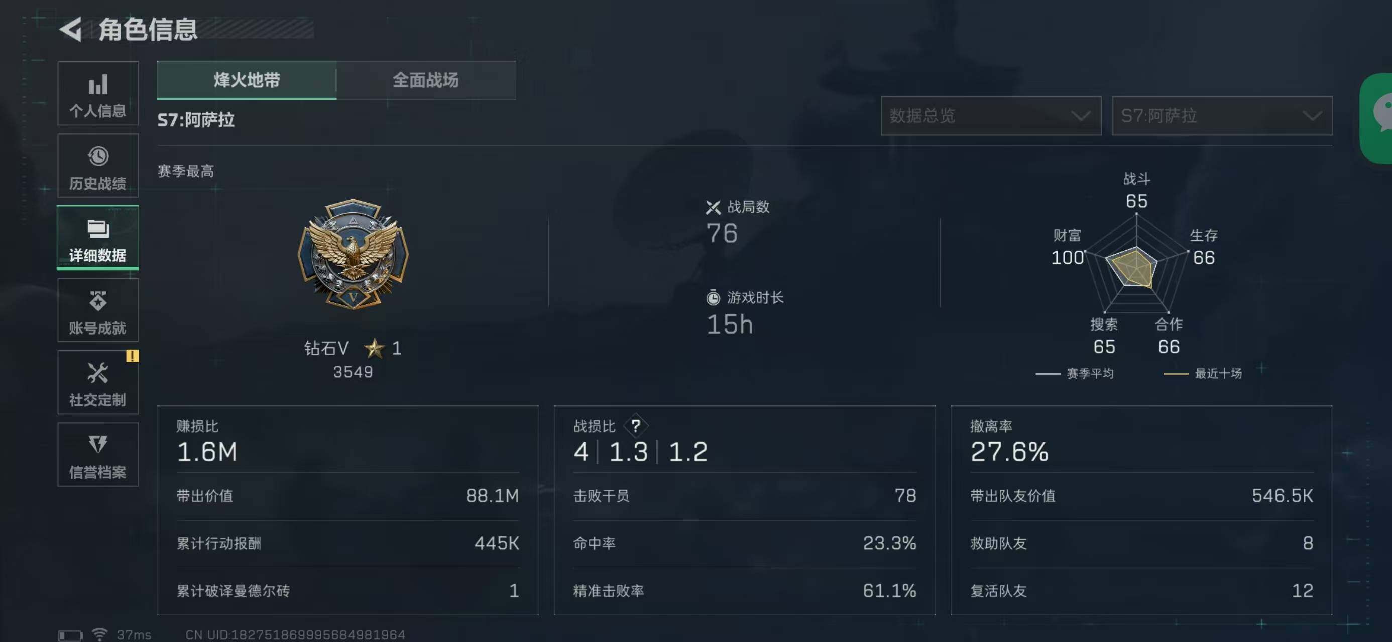 SJZQM368475三角洲行动账号详情图4 SJZQM368475三角洲行动账号详情图4