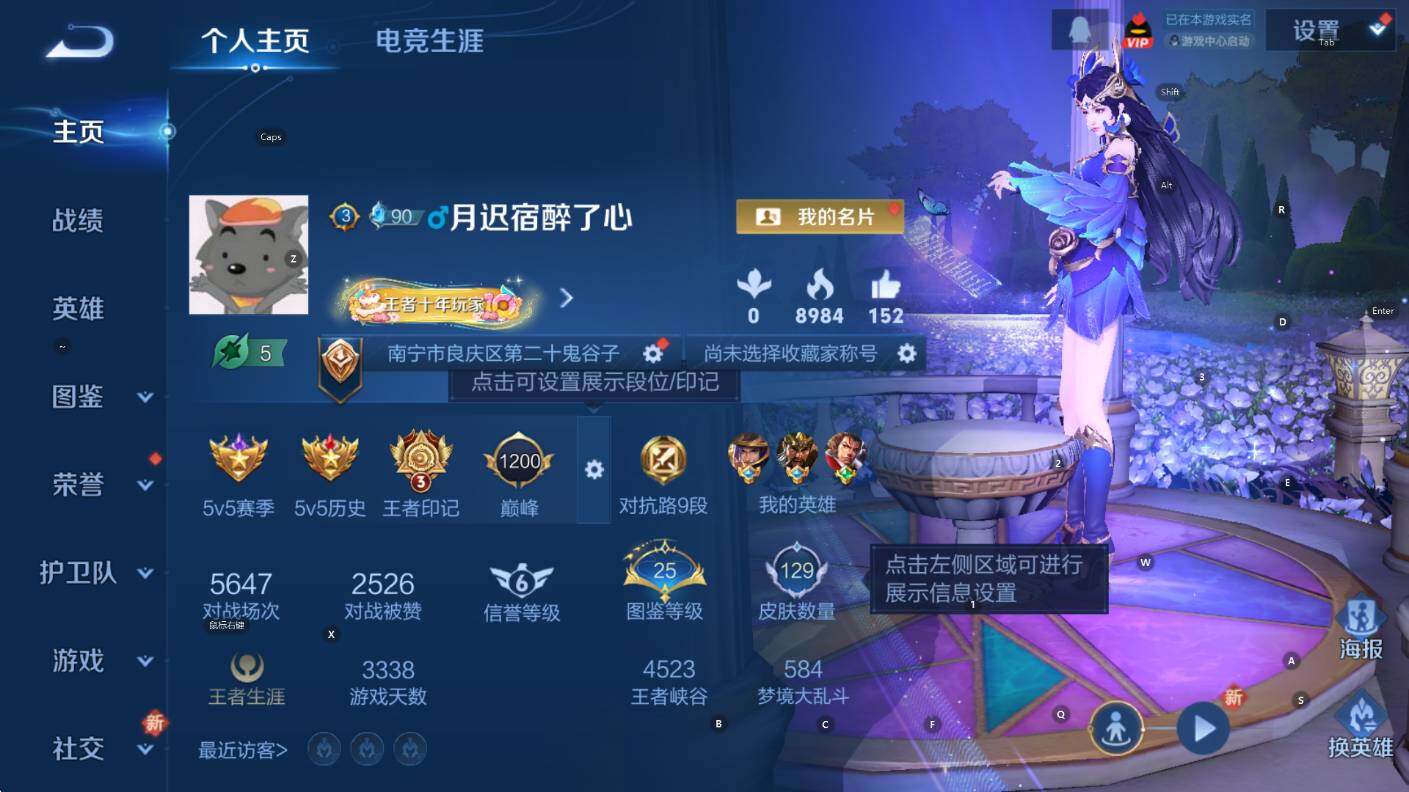 WZCMW3385405王者荣耀账号详情图6