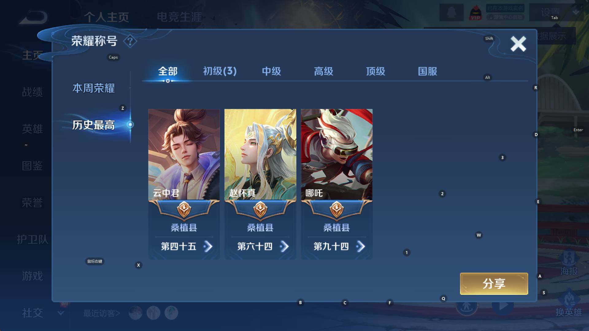 WZCMW3385443王者荣耀账号详情图8