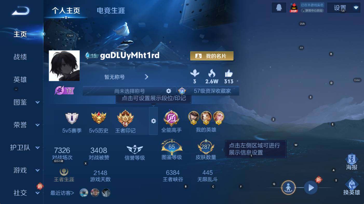 WZCMW3385895王者荣耀账号详情图8 WZCMW3385895王者荣耀账号详情图8