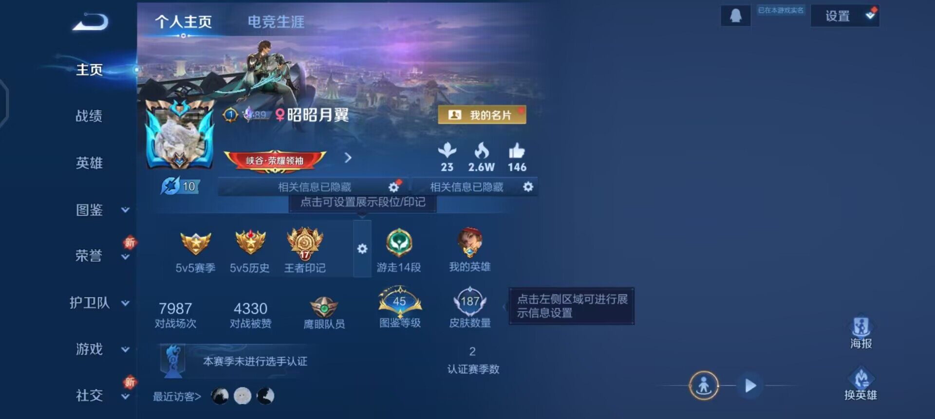 WZQM3390368王者荣耀账号详情图11