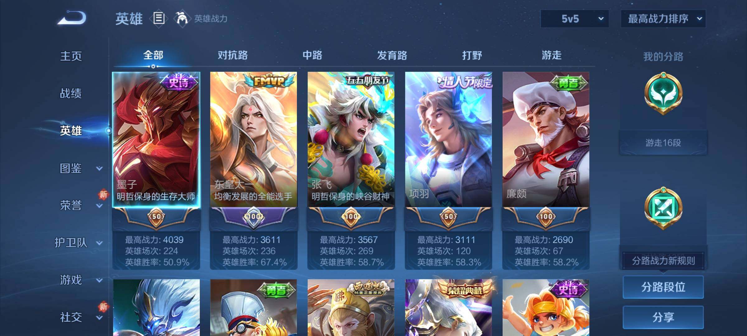 WZCMY3387579王者荣耀账号详情图3