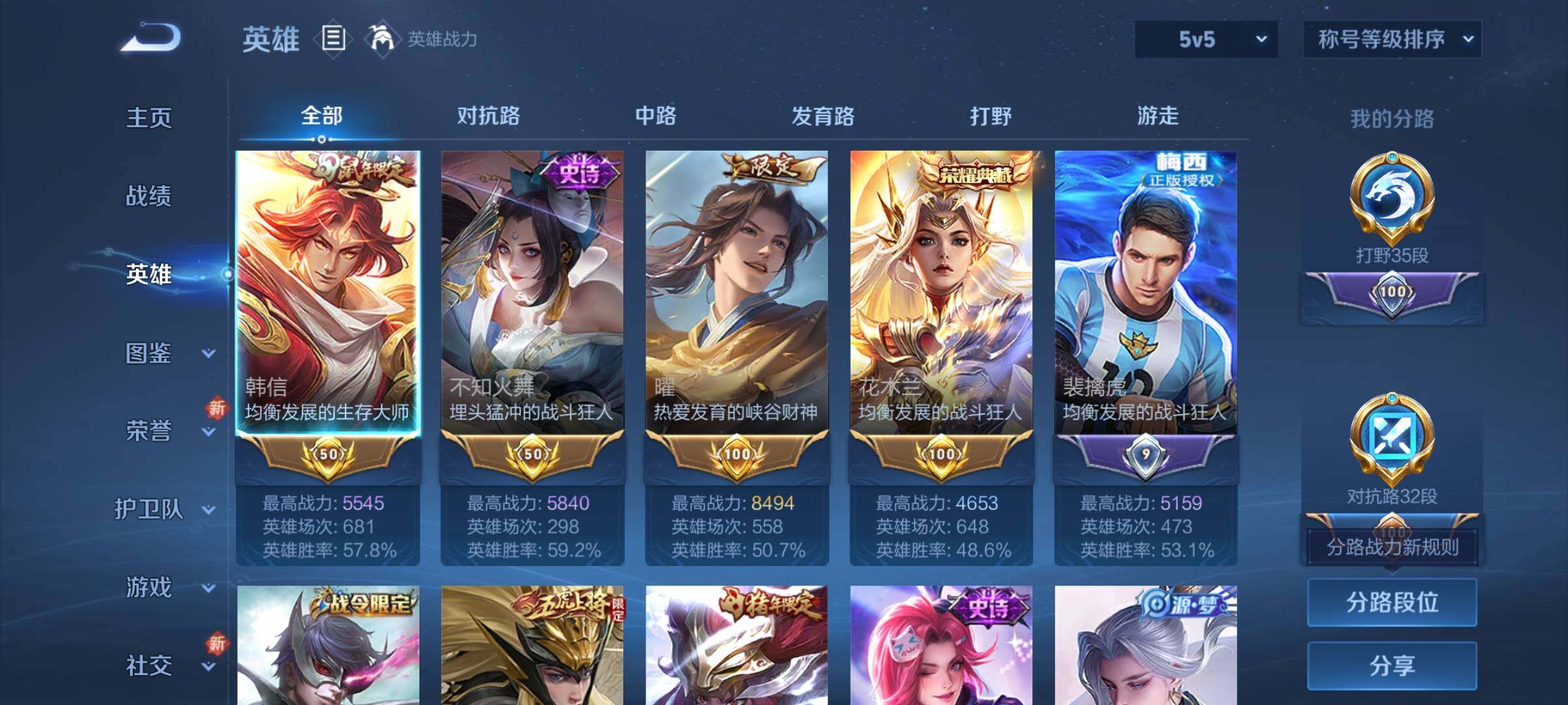 WZCMY3387587王者荣耀账号详情图3