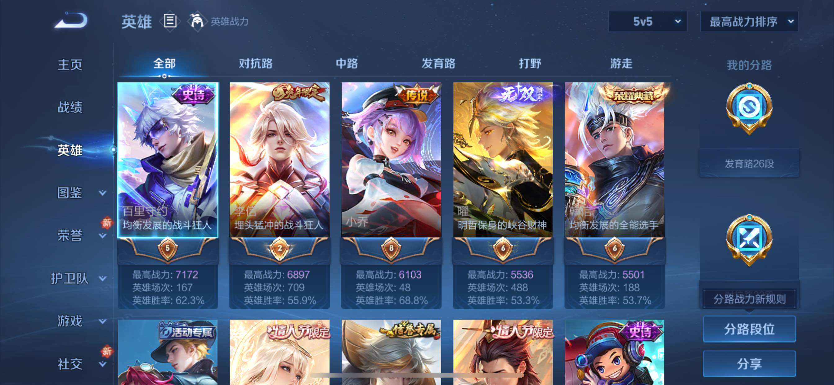 WZCMY3387607王者荣耀账号详情图3